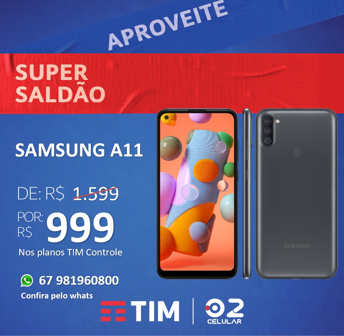 Loja Tim de Camapuã reinaugura em novo endereço com preços especiais